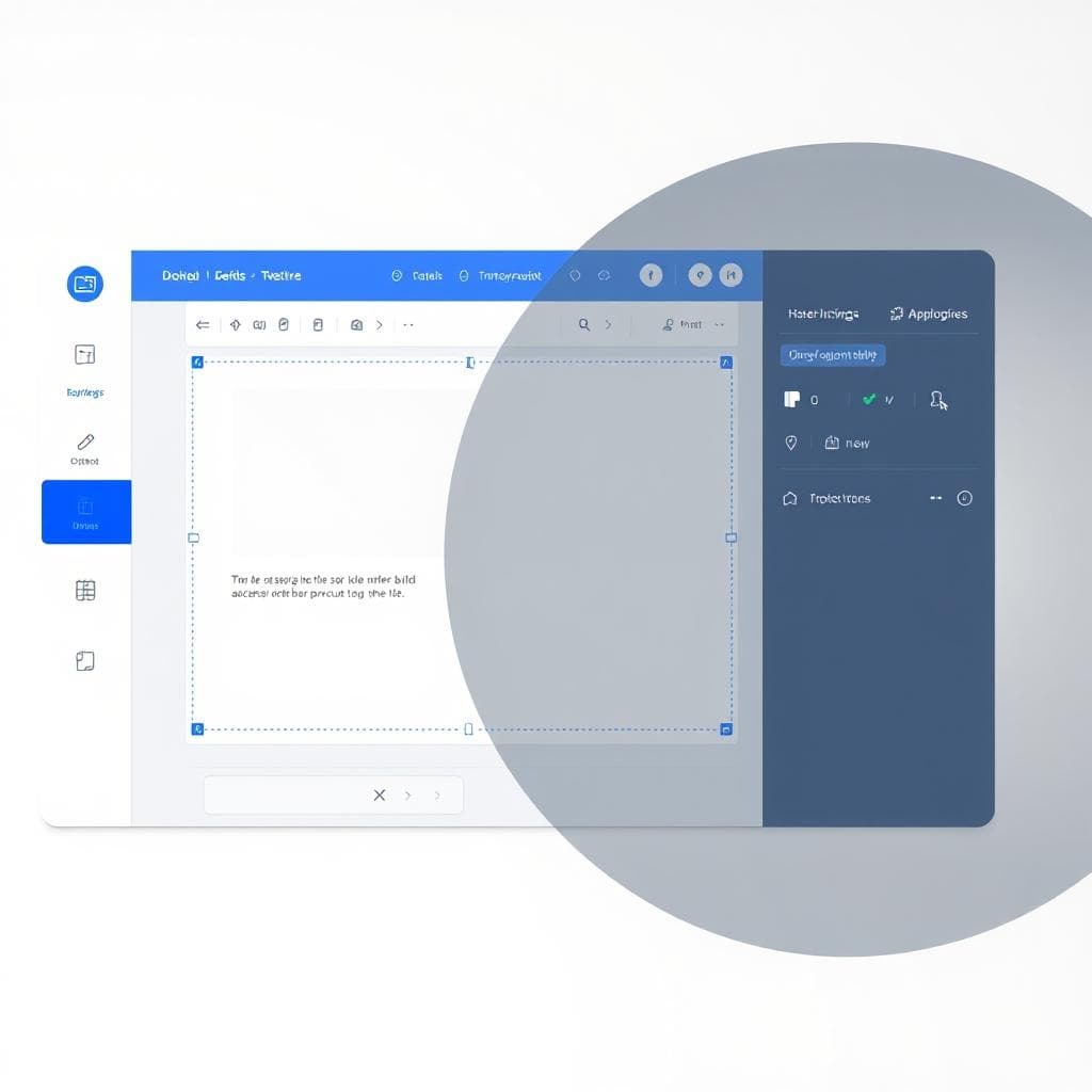 Website builder interface